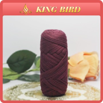 DIY bulk thick 3mm oe cotton T-shirt yarn