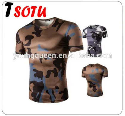 YJB48 New 2016 new model men's t-shirt digital printing breathable t-shirt men
