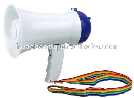 ABS mini active megaphone for kids play with recording