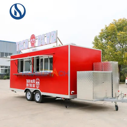 Customize Your Hot Taco Fast Food Truck - Mobile Trailer Concession Truck