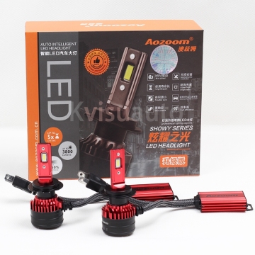 CQL KVISUAUTO car Aozoom 30w H1 H7 H11 9005 9006 H4 Led bulb headlight