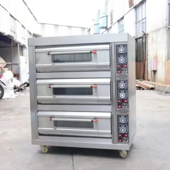 Commercial Electric Oven 250L Large Capacity Customizable Three Layers and Nine Trays