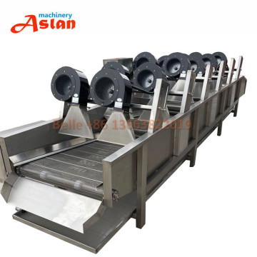 Stainless Steel Flip-Type Air Dryer Machine for Vegetable Draining and Air Blowing