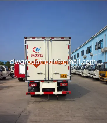 FOTON Flammable Gas Transport Van Truck