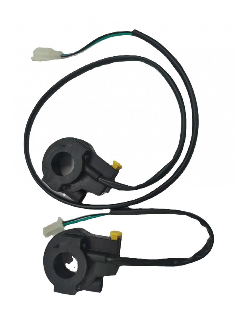 Motorcycle ignition switch belt line