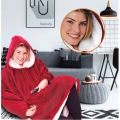 Oversize Homewear Special Pattern TV Coket Hoodie coperta