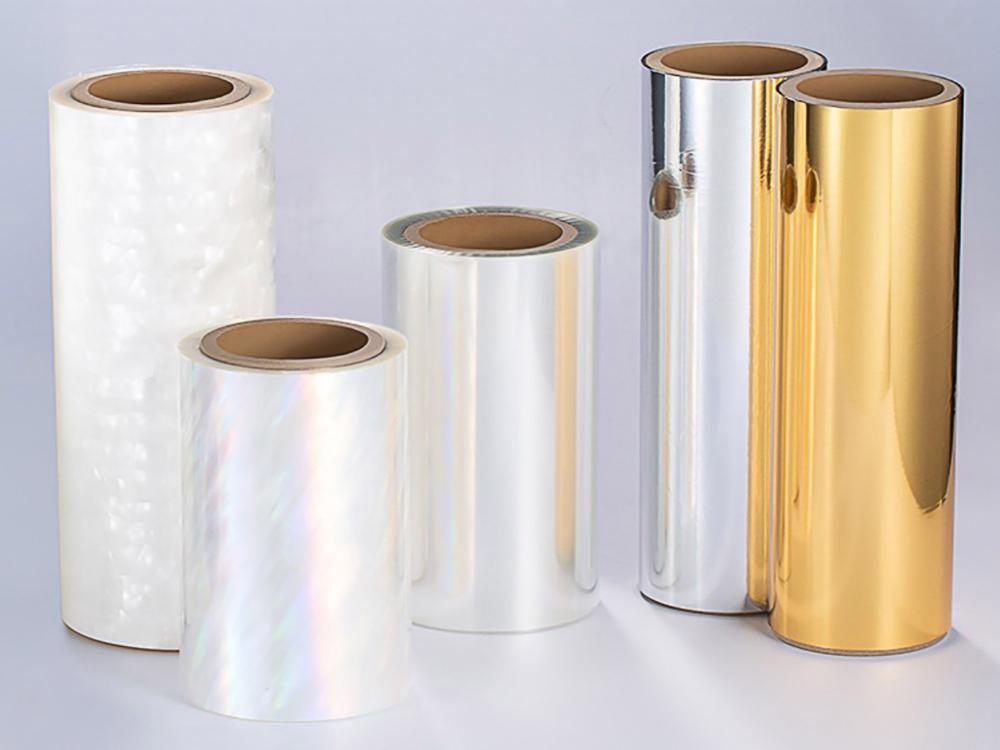 Silberfarbe Bopp Metallic Thermal Lamination Film