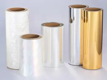 Silver Color BOPP Metallic Thermal Lamination Film