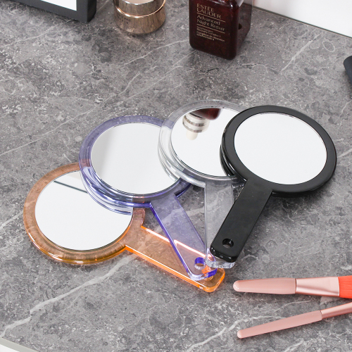Round Mirror Custom Hand Mirrors Small Makeup Mirror