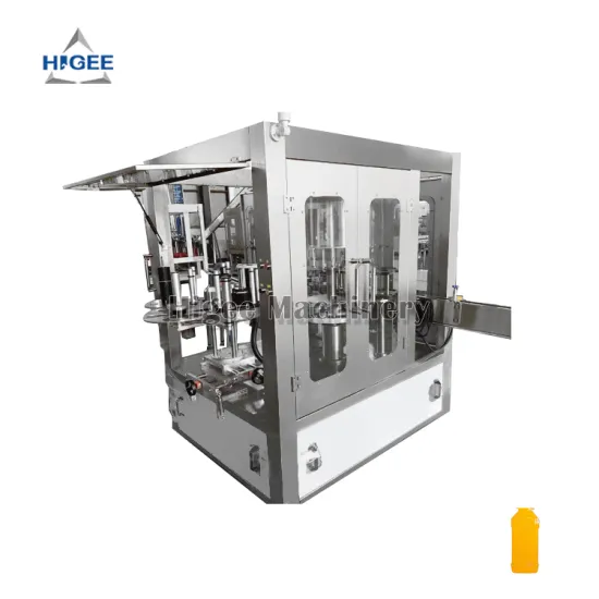 Automatic Rotary Round Bottle Neck Labeling Machine for Glass Bottles