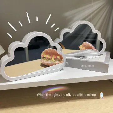 DIY Tulip Mirror Night Light Kit: Woohaha Cloud Design Room Decor Materials Package