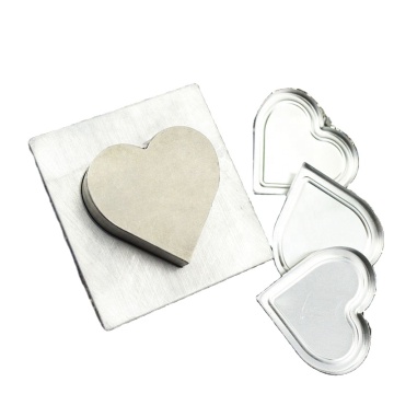 Stampo per pressione in polvere fai -da -te a forma di cuore personalizzato