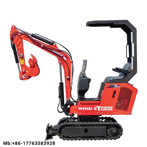 Mini Digger 800kg, Mini escavadeira 0,025CBM Bucket para venda