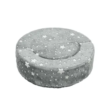 Glow in the Dark Folding Kids Couch: 2-in-1 Glowing Circular Sofa Bed