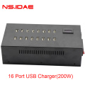 Chargador USB de 16 porta de 200w Power 16