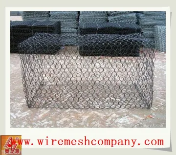 Rust proof galfan coated welded gabion box / zinc-Al coated welded gabion