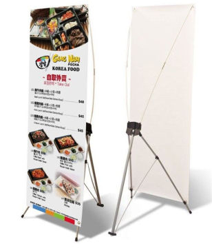 6 Feet Printed X Stand Banner