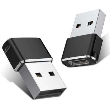 USB C -Frau, um ein männliches Adapter Aluminiumlegierung Ladekabel für iPhone 11 12