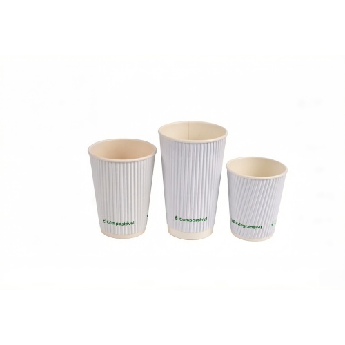 Pahar cu hârtie de perete Ripple cu design unic cu textura