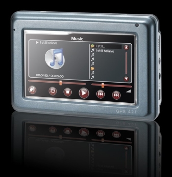 4.3" Touch Screen GPS Navigation--GQS415