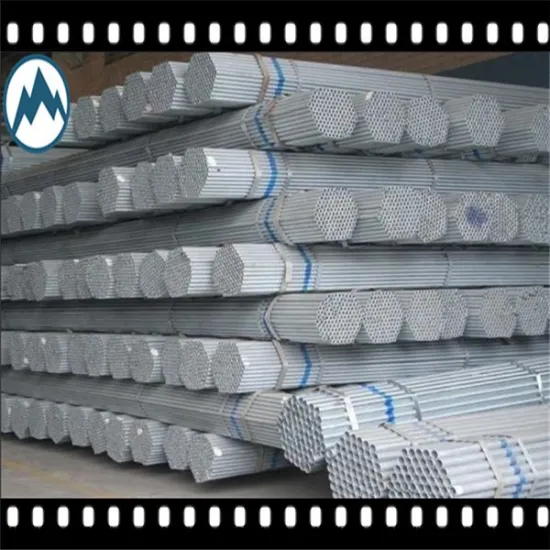 hot dipped galvanized seamless steel pipe