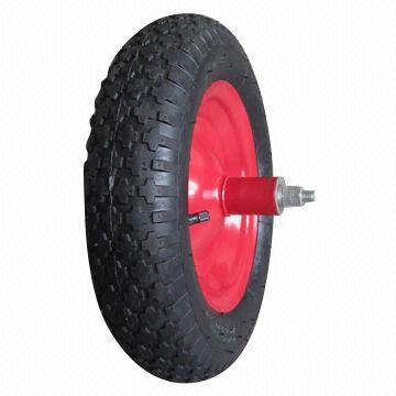 4.80/4.00-8 Tire, Air and Pneumatic Wheel with Steel Rim, Ball Bearing