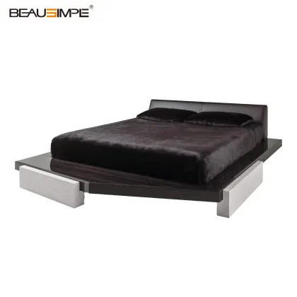 Stealth Luxury Adjustable Comfortable Dark Ebony Wood Bed