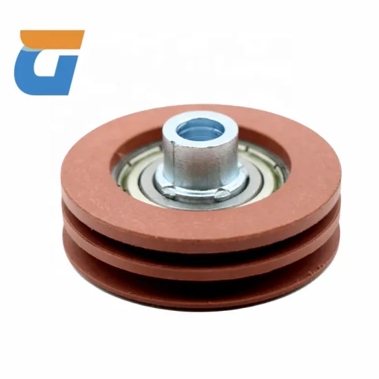 Kone Elevator Components: AMD Rope Wheel, Double Groove Door Hanging Wheel, 52*16*6003 Synchronous Steel Wire Wheel, Wittur Accessories