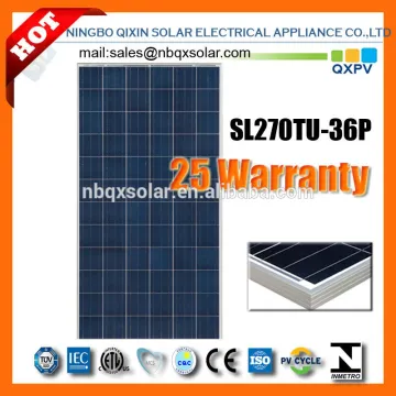270W solar panel, solar module, QXPV SOLAR