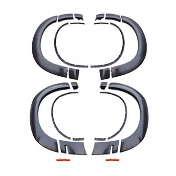 Demon Style ABS Wide Fender Flares and Front Bumper for Dodge Challenger Hellcat
