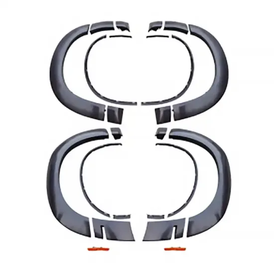 Demon Style ABS Wide Fender Flares and Front Bumper for Dodge Challenger Hellcat