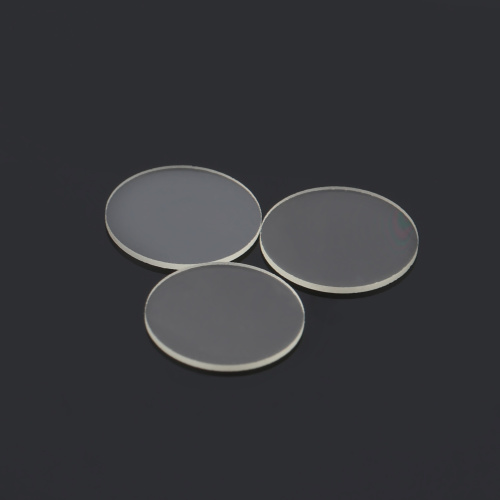 Plaque de fenêtre de lentille de fluorure de lanthane d'électrode de fluor