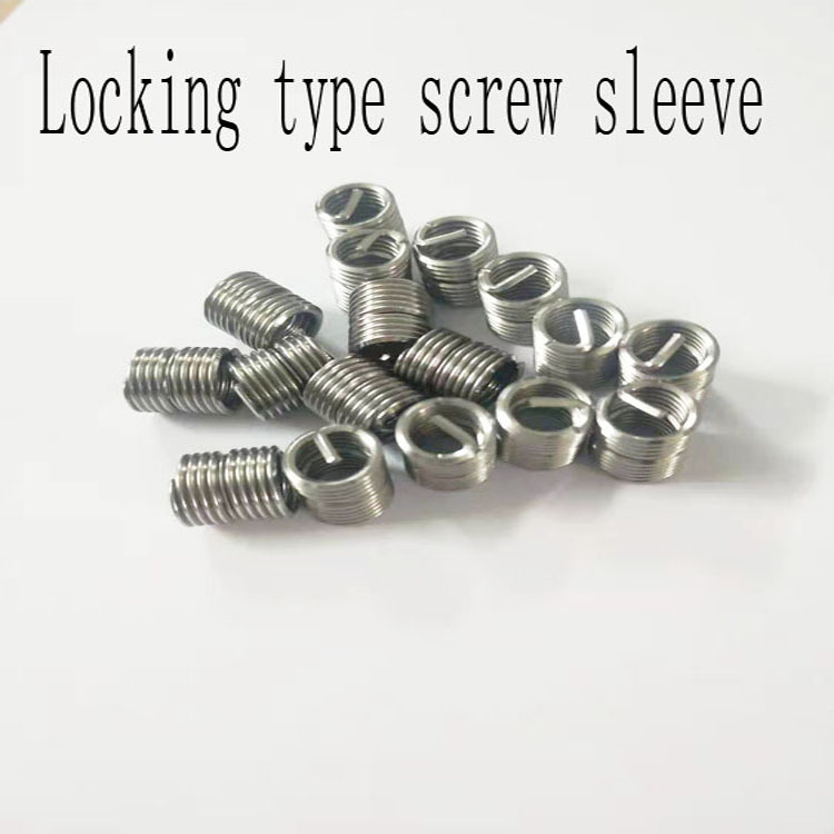 SUS304 Stainless Steel Metric Coarse Size M4*0.7*1D Wire Thread Inserts