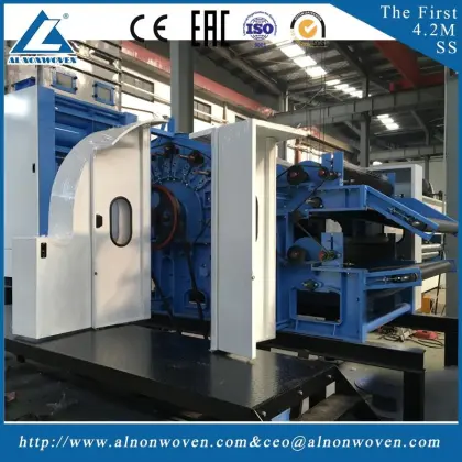 New condition ALSL-3300 carding machine fiber carding machine