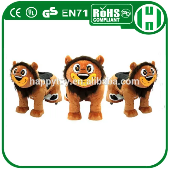 HI CE amusement park coin operated kiddie riding animal scooter in mall