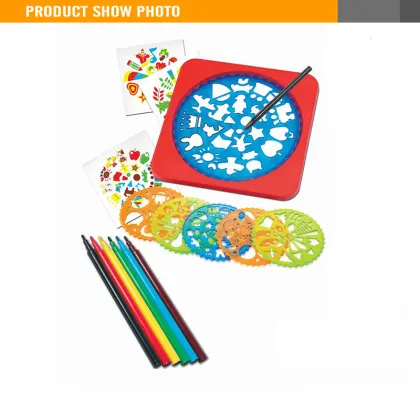 High Quality Kids Art Plastic Drawing Stencil