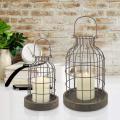 Large Metal Wire Cage Cloche