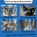 Pistachio Nuts Almonds Zipper Bag Pouch Packing Machine