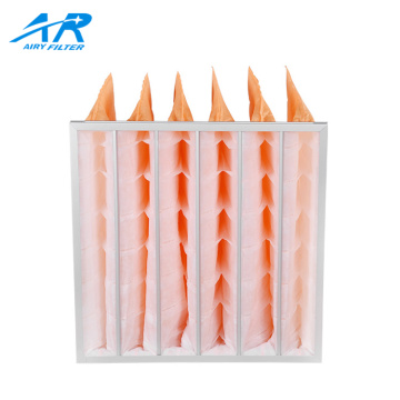 ตัวกรองกระเป๋า F5 HAVC Nonwoven Pocket Air Filter