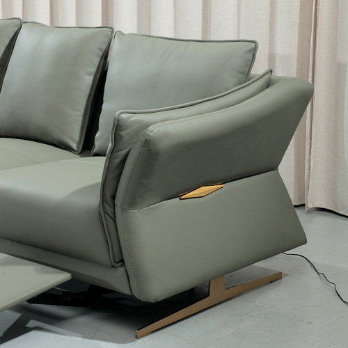 Sofa Elektrik Kulit Terbaharu