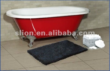 White Red Rectangle Elliptical Simple Freestanding Bathtub for Sales
