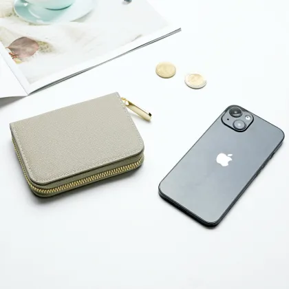 Wholesale Short Mini Unisex Zipper Wallet Manufacturer