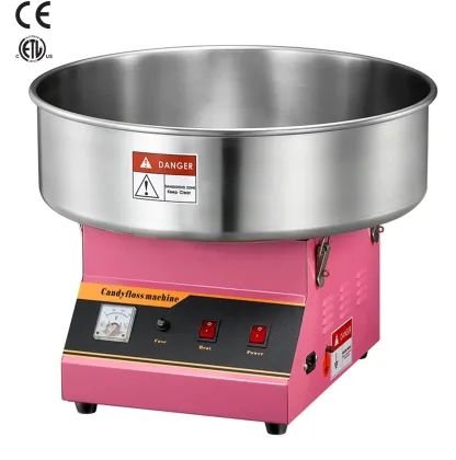 Floss Candy Maker Round Base Electric Candy Floss Machine