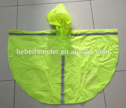 kids rain poncho/children rain poncho