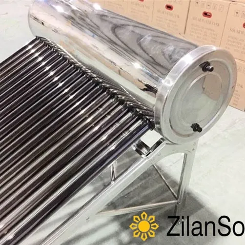 58*1800mm vacuum tube Stainless steel 304 non pressure calentador solar de agua with stainless steel bracket