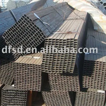 black carbon welded steel square tubing