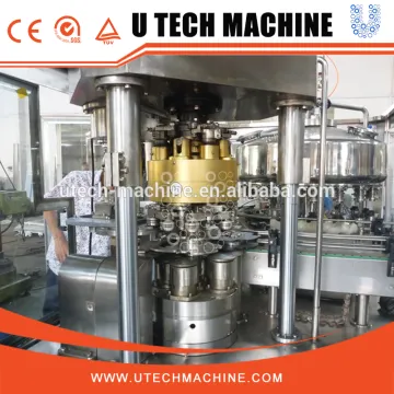 soda drink gas can filling/seaming 2-in-1 machine