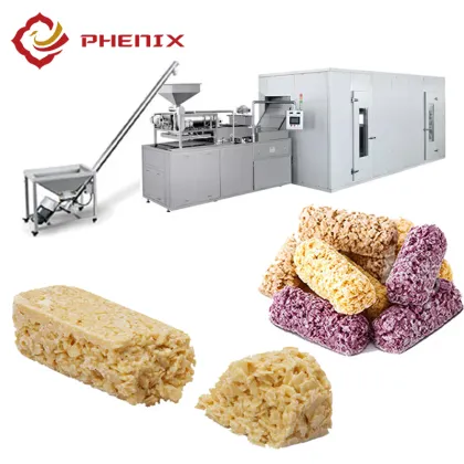 2019 New Technology Automatic Oatmeal Chocolate Making Machine Production Line By Phenix Machinery