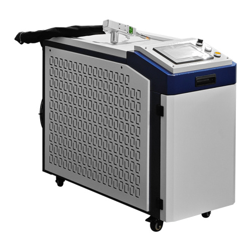 Ручной лазерный сварочный аппарат CW с двойным поворотом и водяным охлаждением