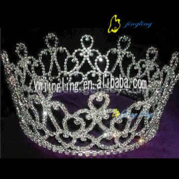 large rhinestone crown for sale